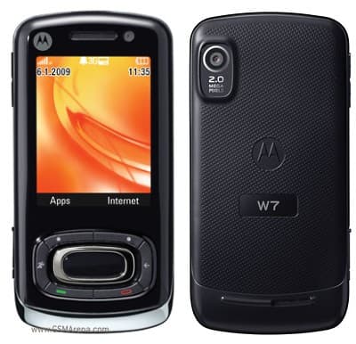 Motorola W7 Active Edition