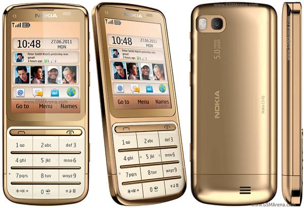Nokia C3-01 Gold Edition image 1