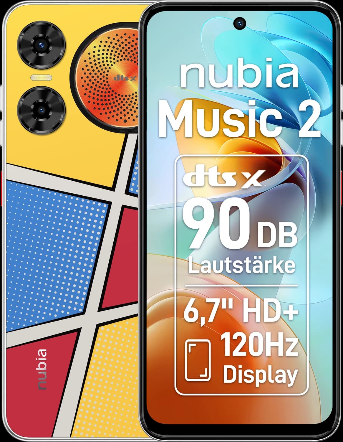 Nubia Music 2 pop art image 1