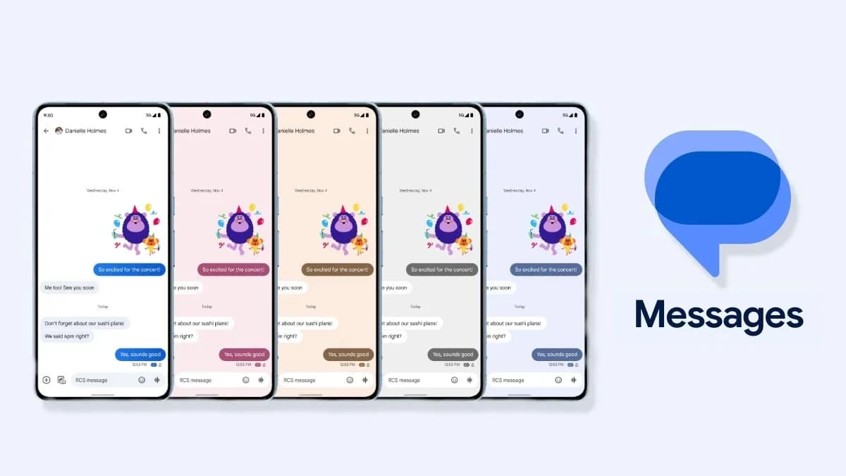 Google Messages is updating its account menu.