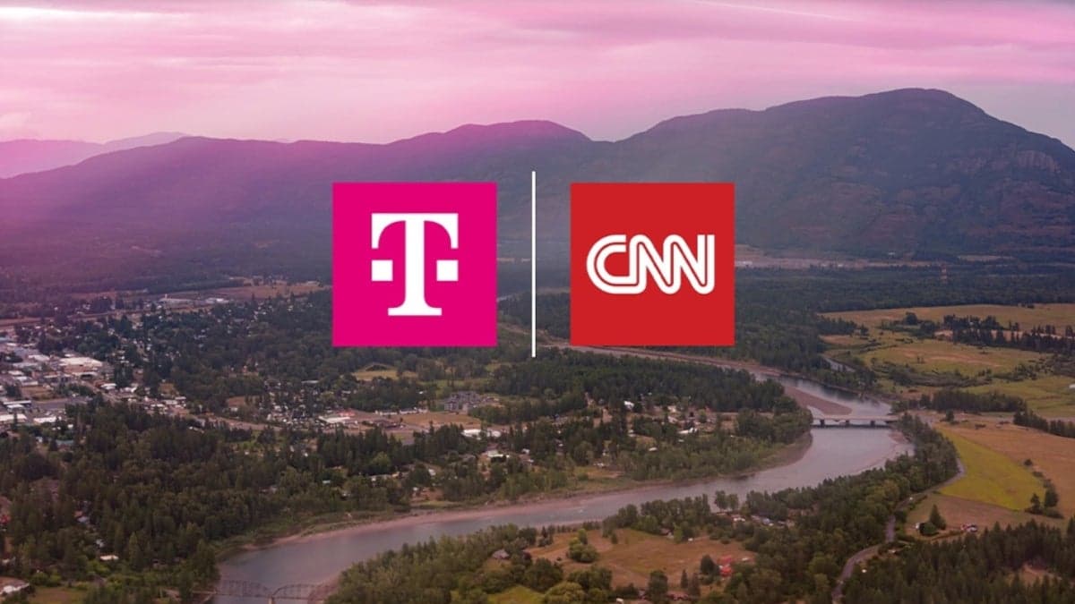 T-Mobile is partnering with a 24-hour cable channel to provide breaking news updates.