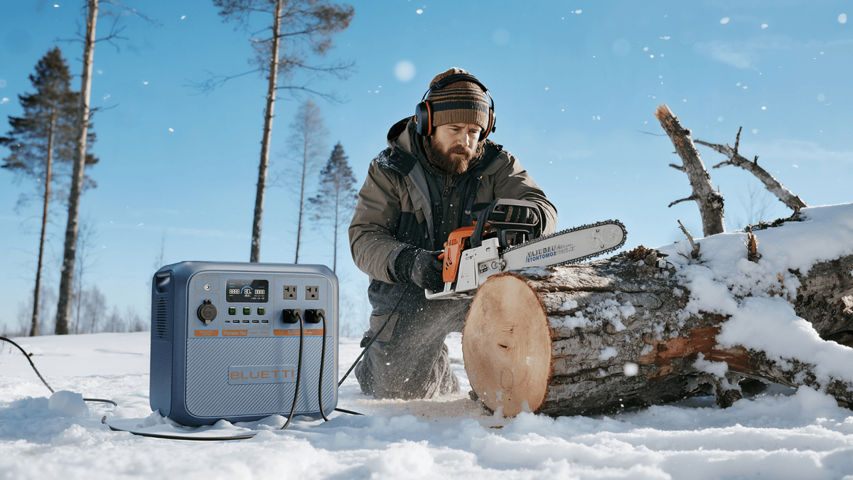 Bluetti's new Pioneer Na power station uses sodium-ion technology and is designed to work in freezing temperatures.