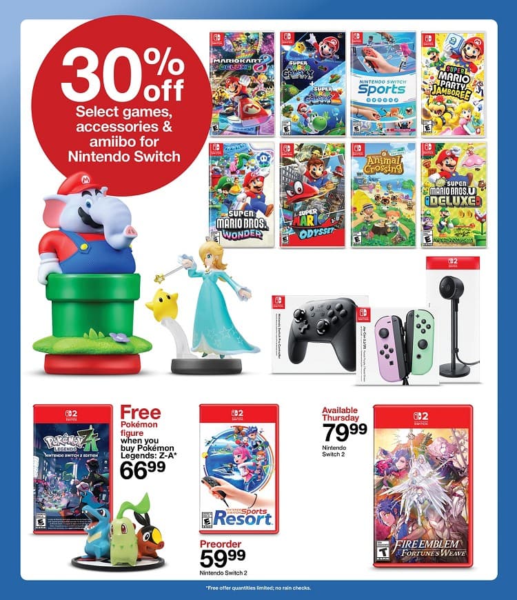 US: Target lists some of first party games in Customer Appreciation Sale - mynintendonews.com image 3