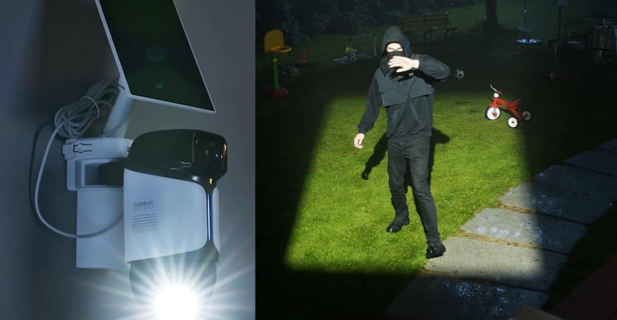 Baseus’ new security camera has a spotlight that tracks and follows moving targets - The Verge
