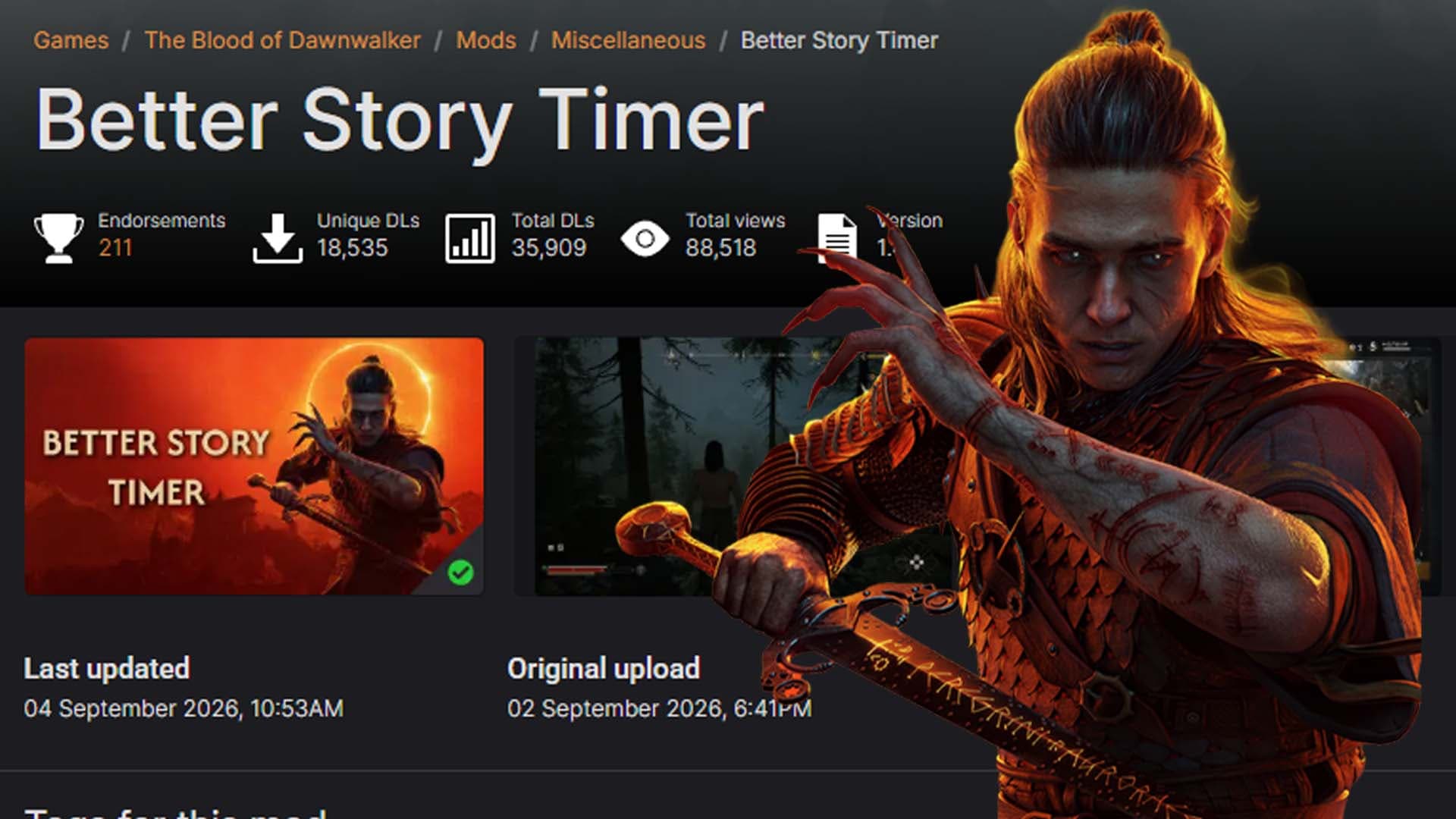 The Blood Of Dawnwalker Developers Offer Workarounds For The 4 Main Issues On PC - Kotaku image 3