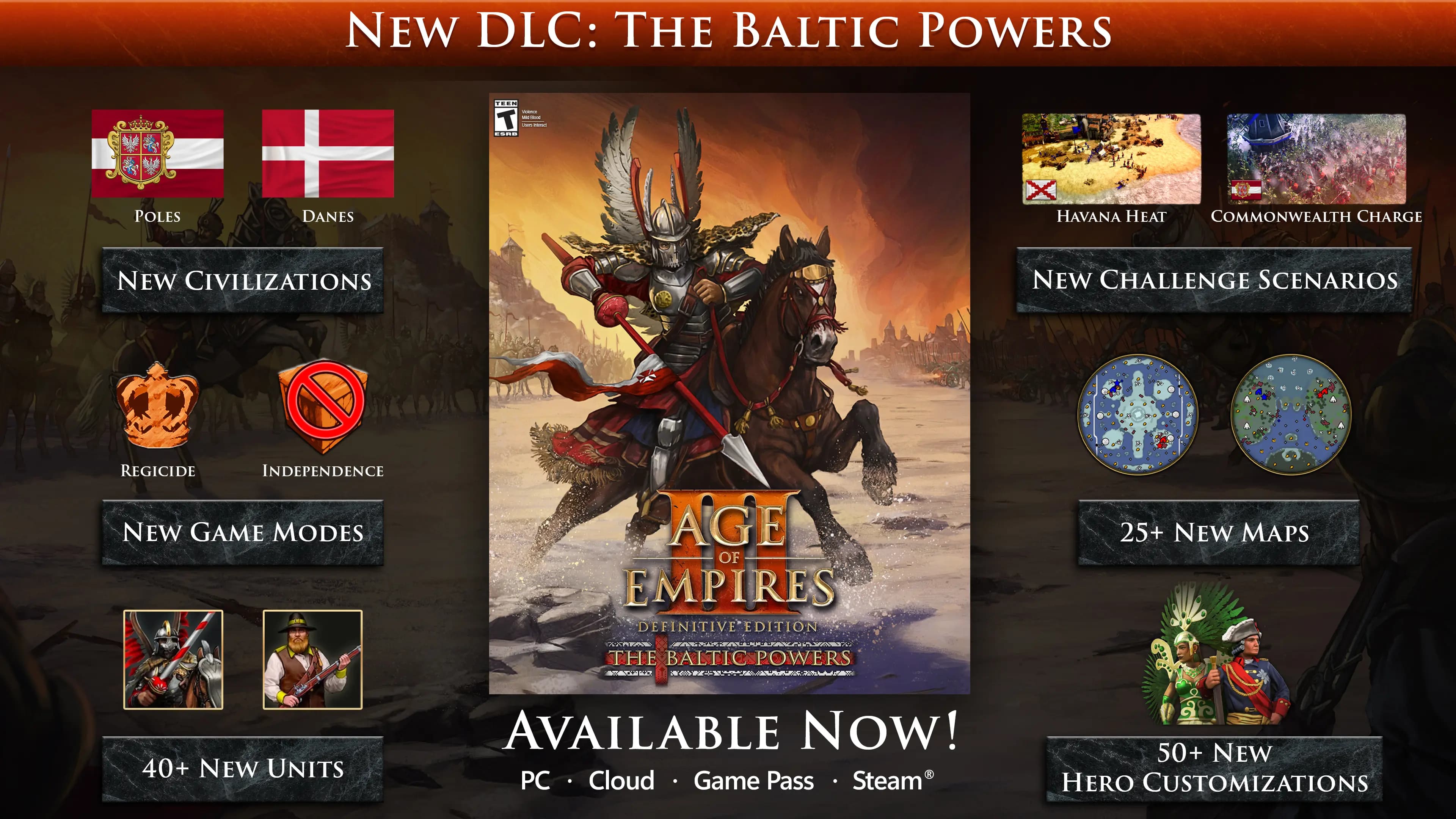 The Baltic Powers Available Now for Age of Empires III: Definitive Edition! - Age of Empires - World's Edge Studio - ageofempires.com image 2