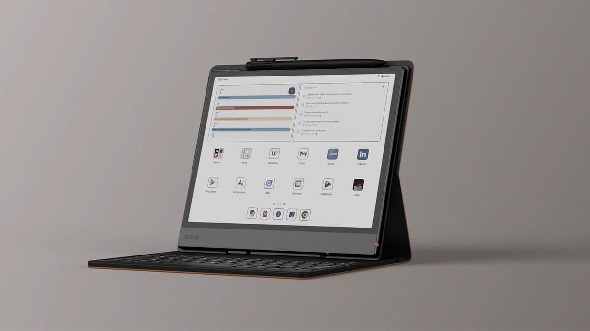 A new Boox tablet aims to provide a more calming screen experience.