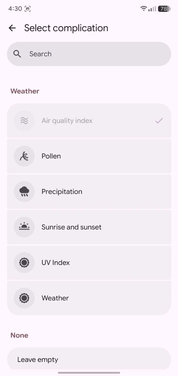 The weather app on your Pixel Watch is adding new watch face modules - Android Authority image 5