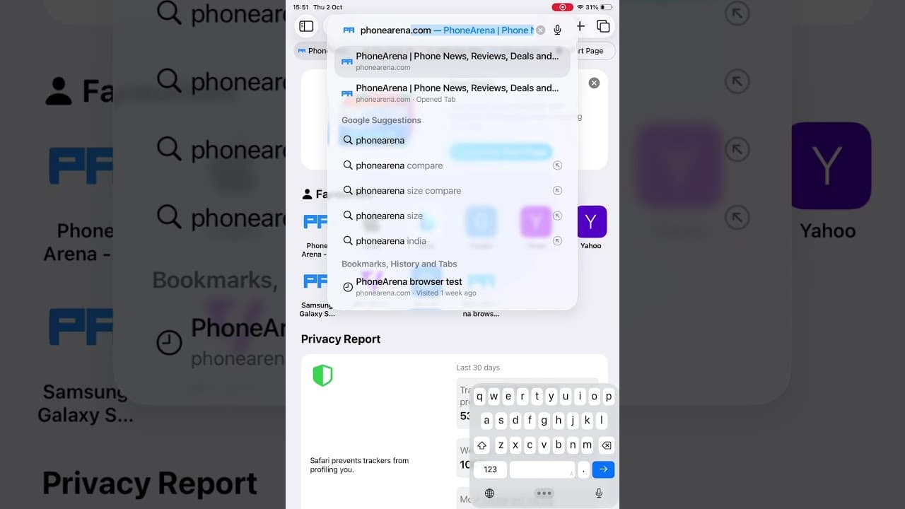 A bug in iPadOS 26 is preventing users from typing on the iPad mini's floating keyboard. image 3