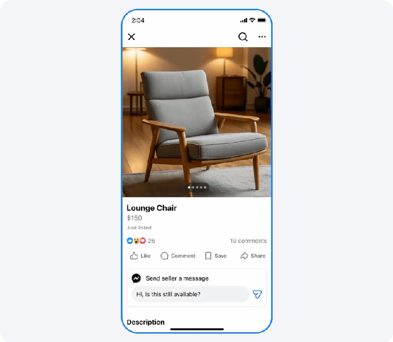 Facebook Marketplace is adding new features that could improve the user experience. image 7