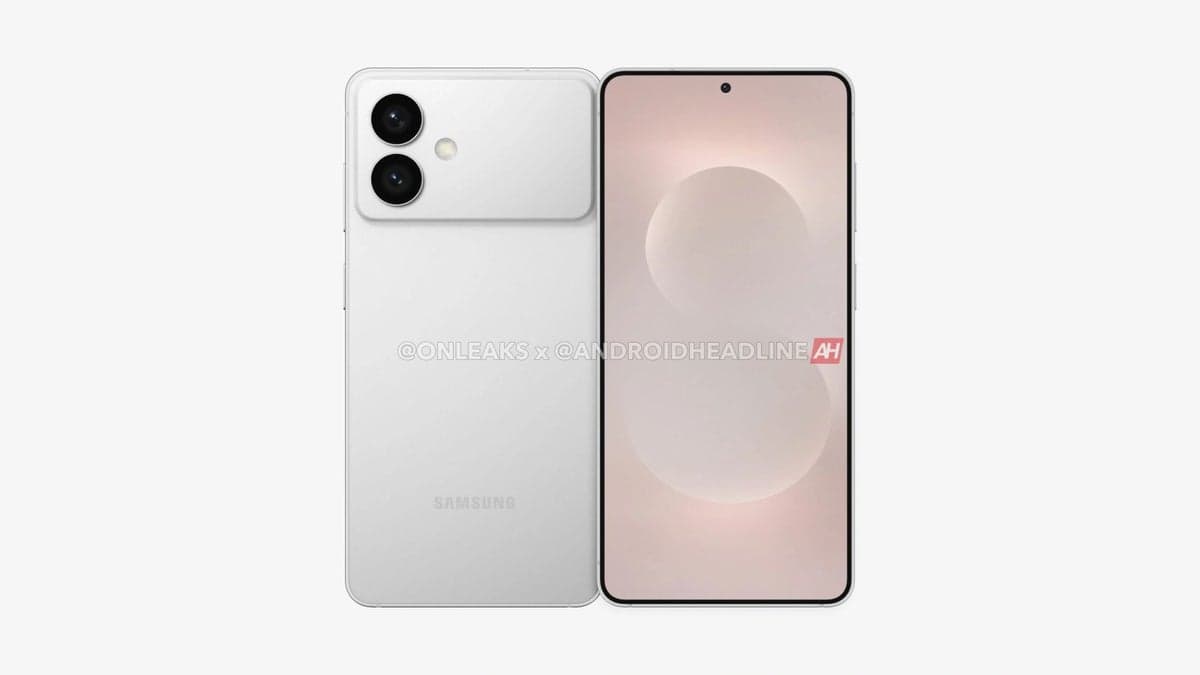 Leaked images show a very thin Galaxy S26 Edge with a controversial design.