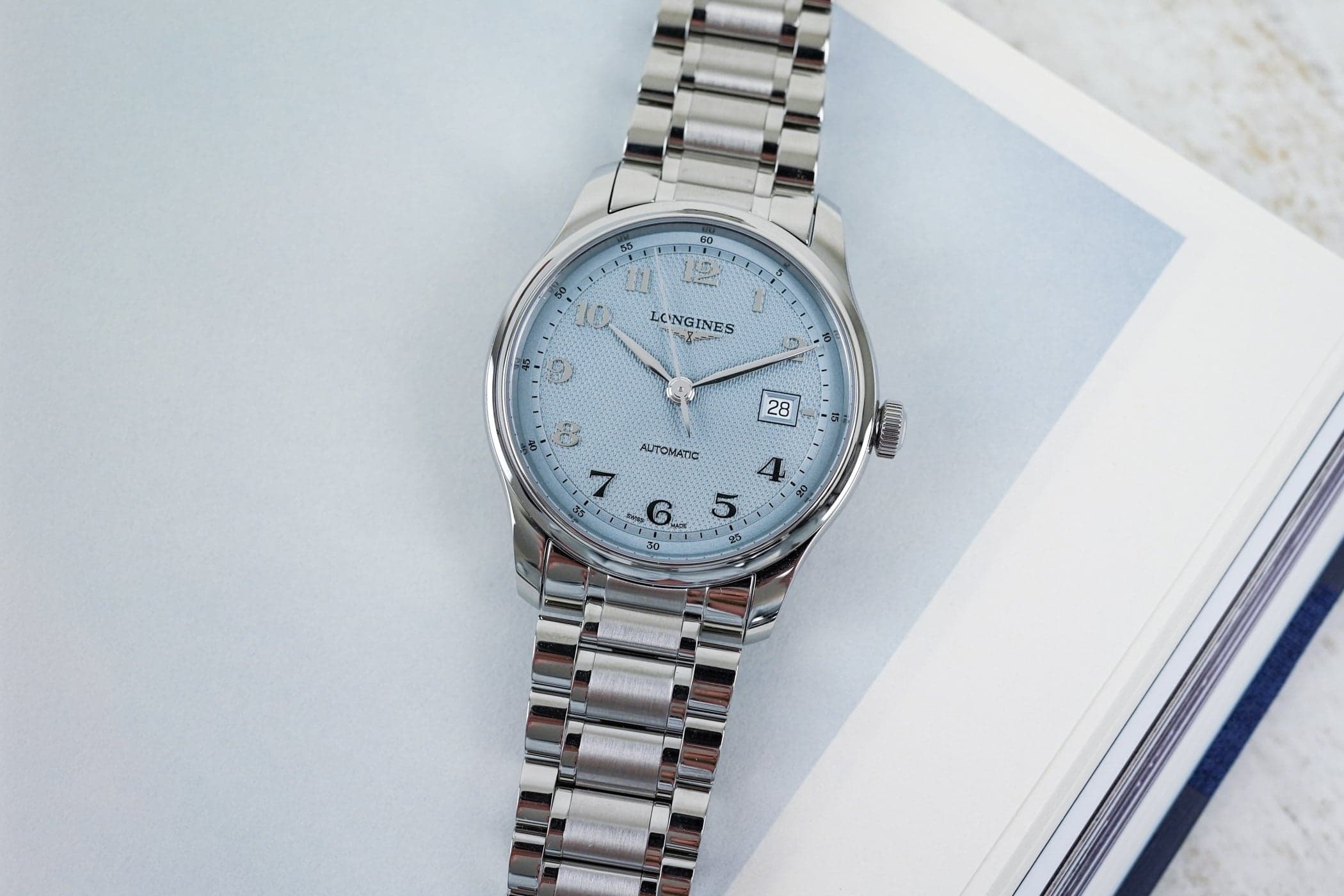First Look: The Updated Longines Master Collection now gets Light Blue Dials - Monochrome Watches