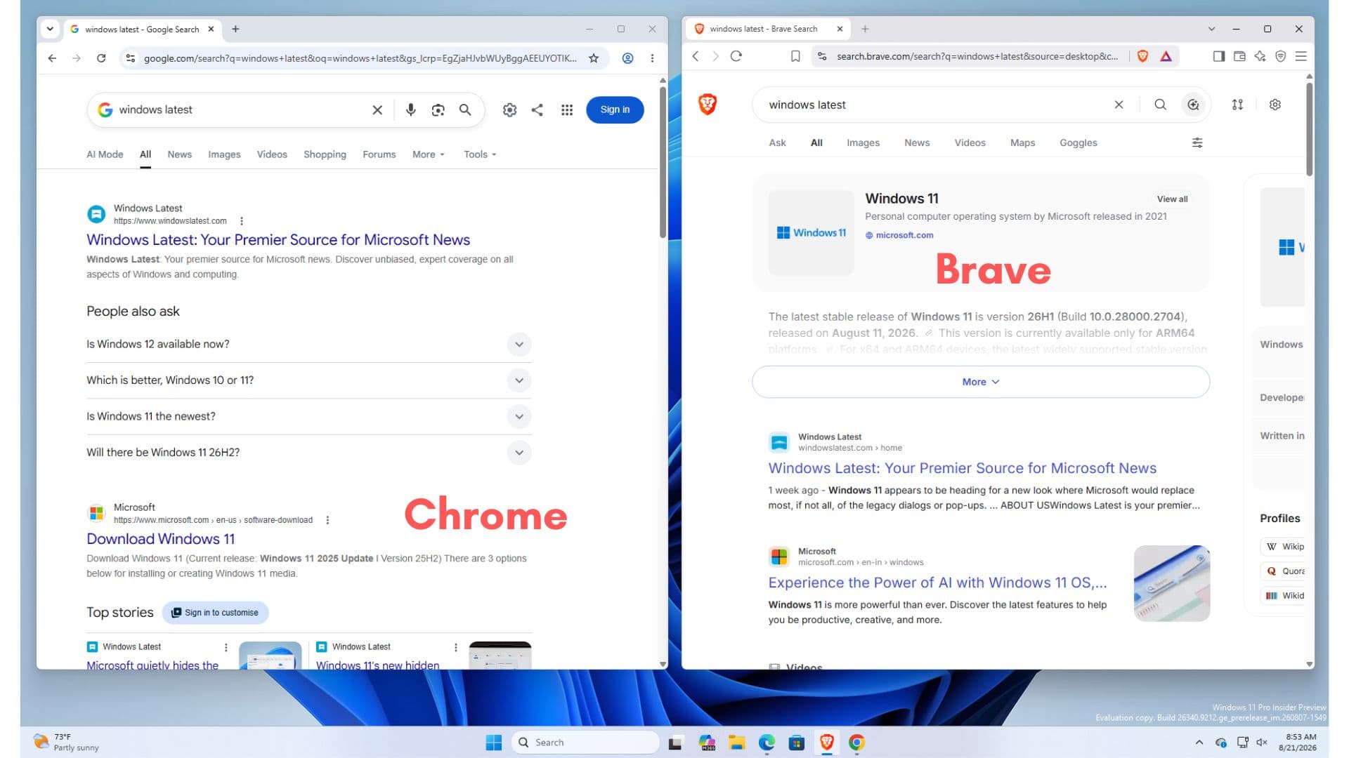Microsoft built a dedicated app that forces Bing everywhere on Windows 11, including Chrome, Firefox, and Brave - Windows Latest image 5