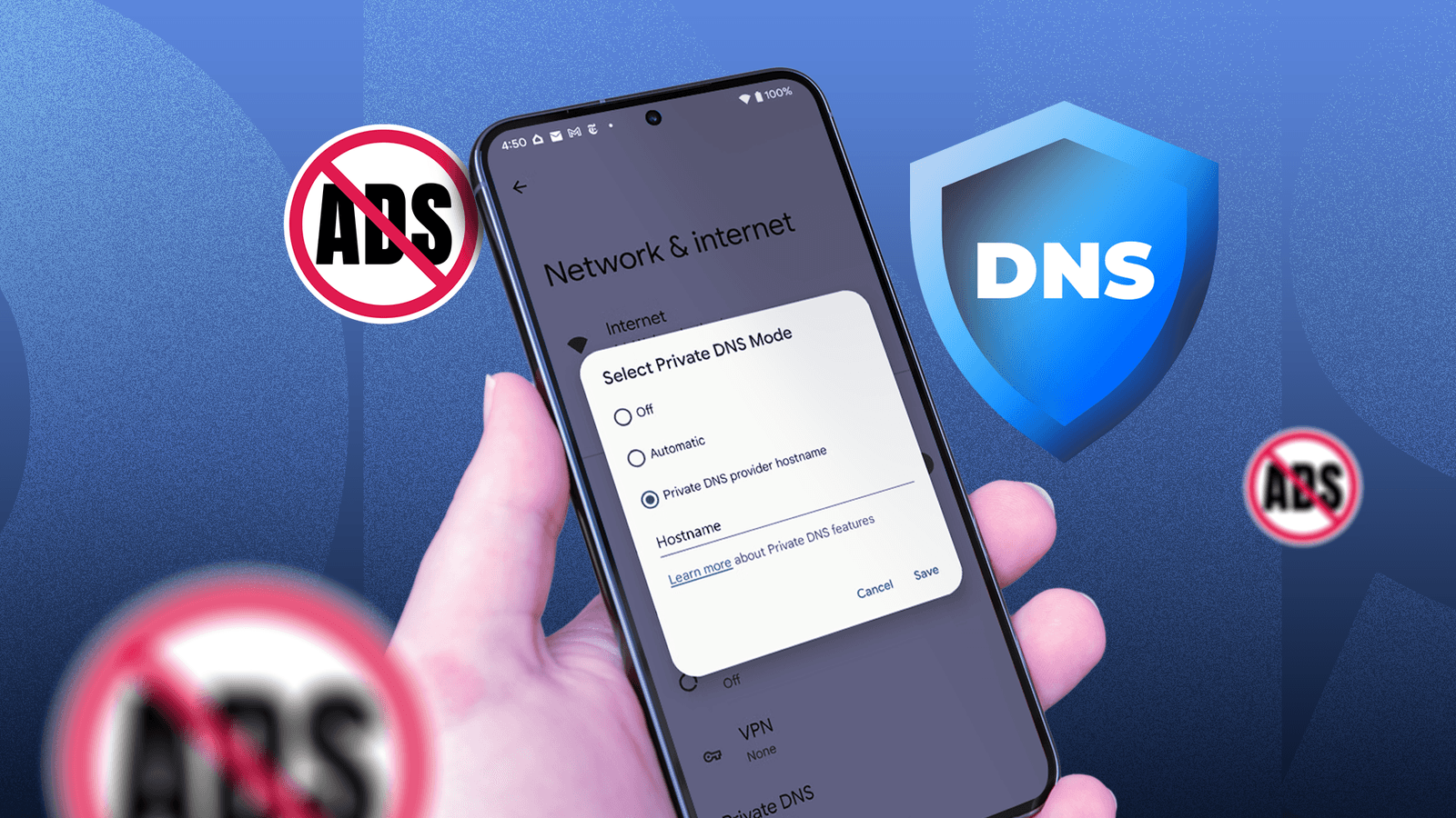 I stopped using third-party adblock VPNs after discovering Android's built-in Private DNS toggle - Android Police