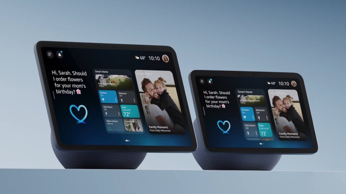 Amazon has released new Echo Show devices with improved designs, better performance, and larger screen options.
