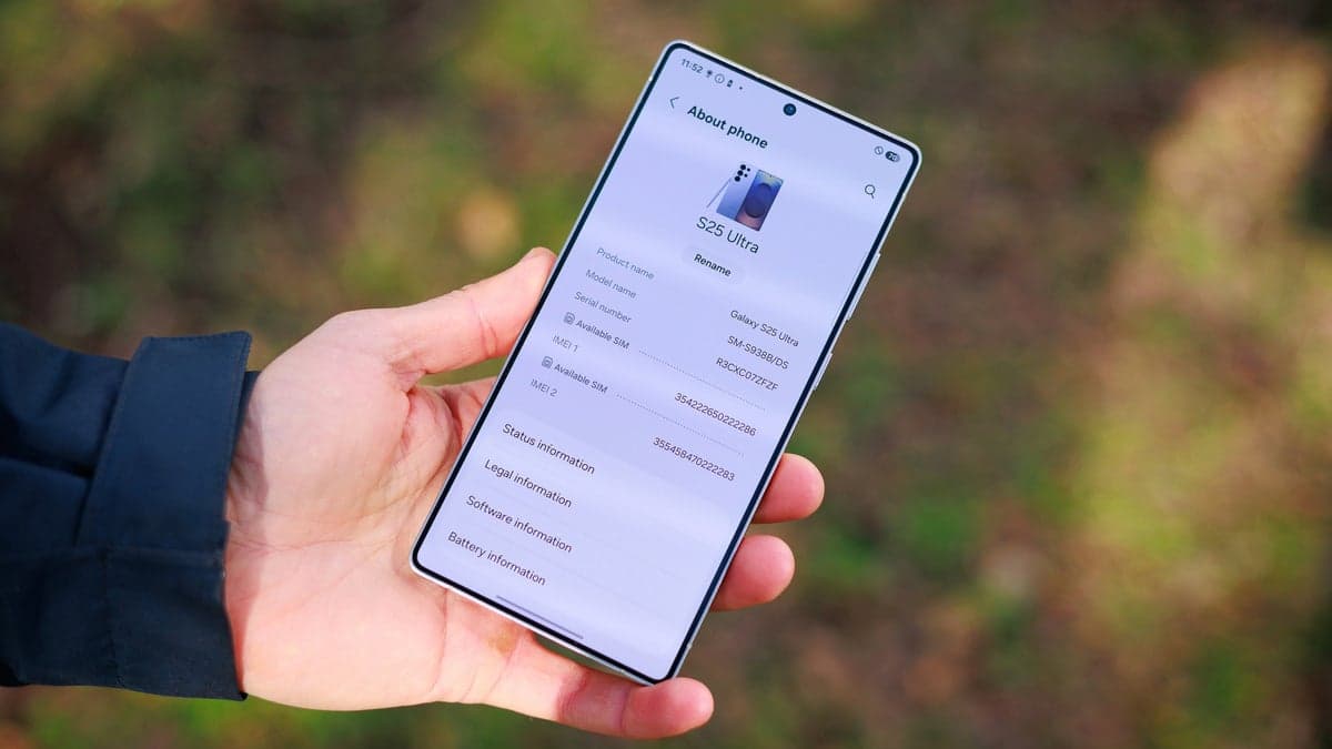 The Galaxy S26 Ultra may automatically hide its display based on its surroundings.