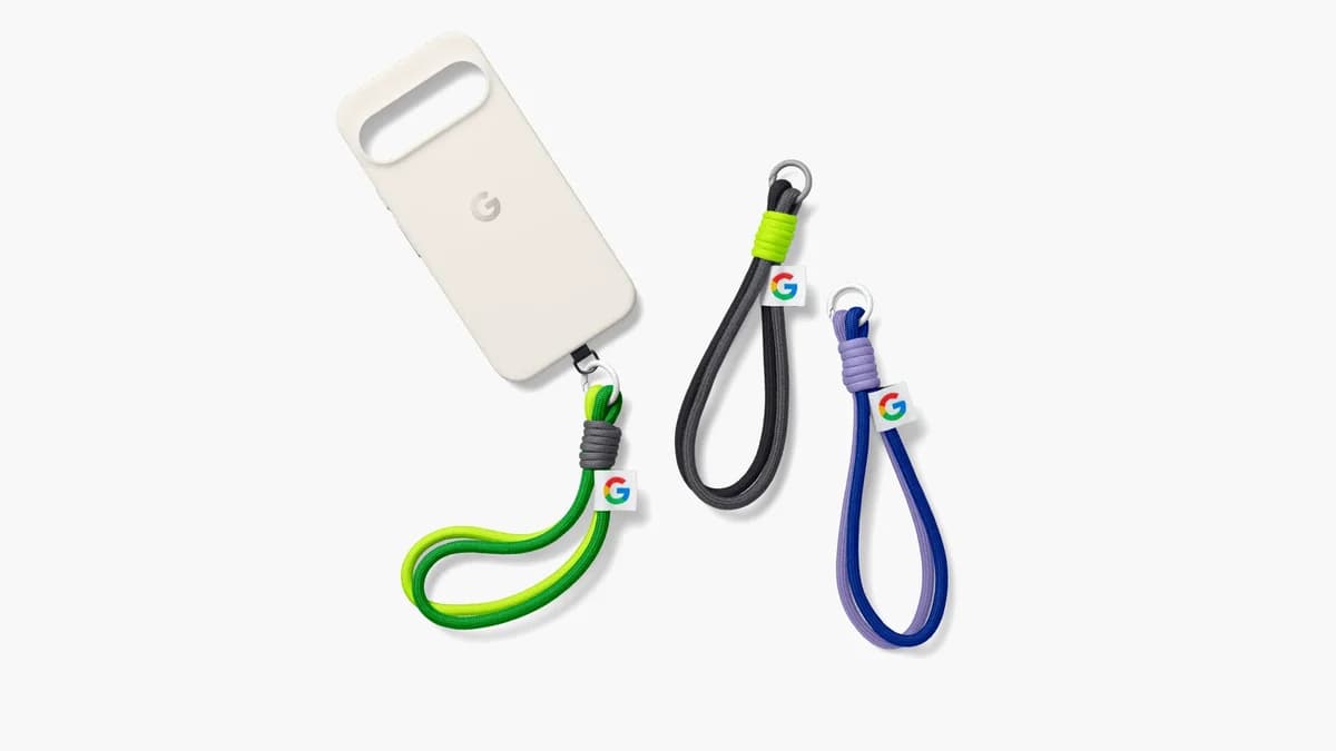 Google is releasing a lanyard for the Pixel, similar to the crossbody strap expected for the iPhone 17.