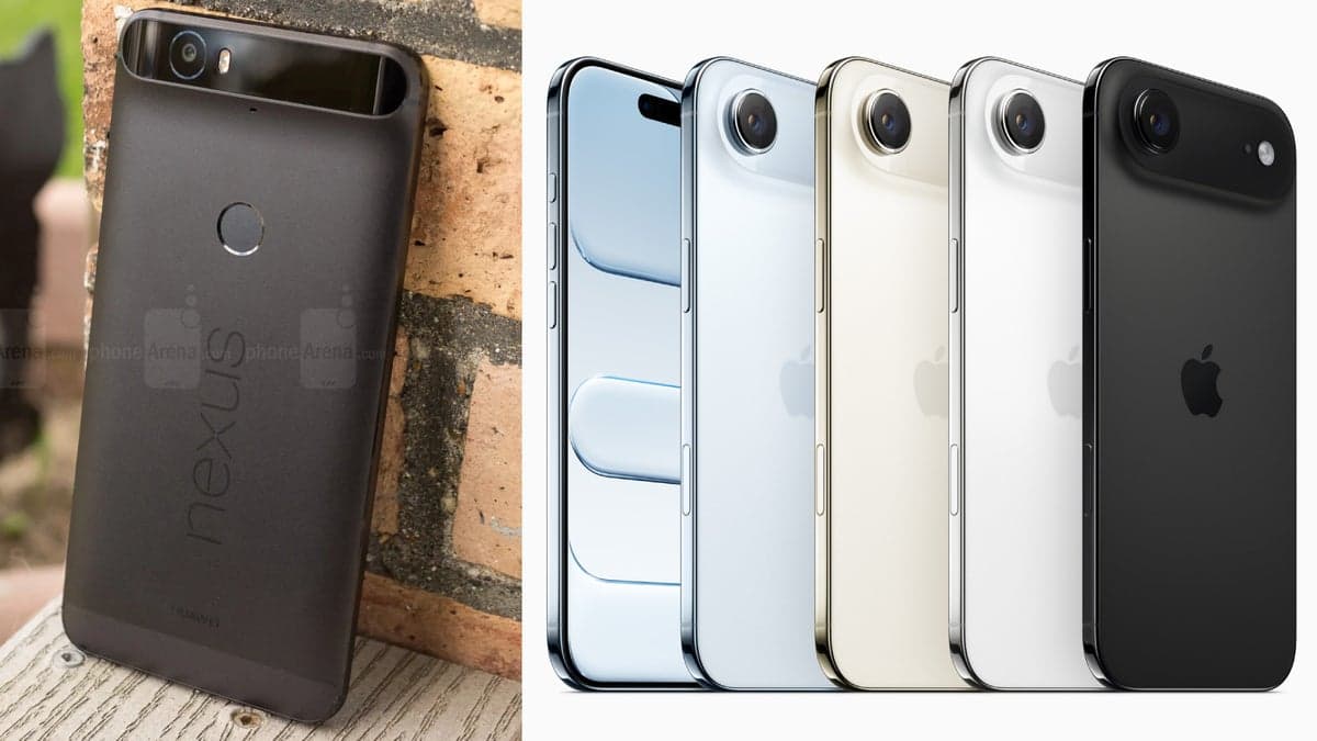 Rumors suggest the rumored iPhone Air's design may resemble a Huawei phone from 2015.