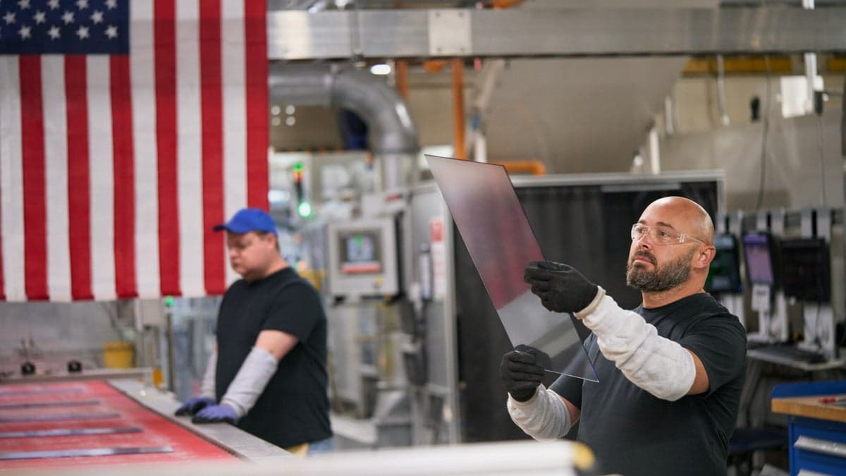 Tim Cook highlighted Apple's $2.5 billion investment in US glass development and hinted at further investments.