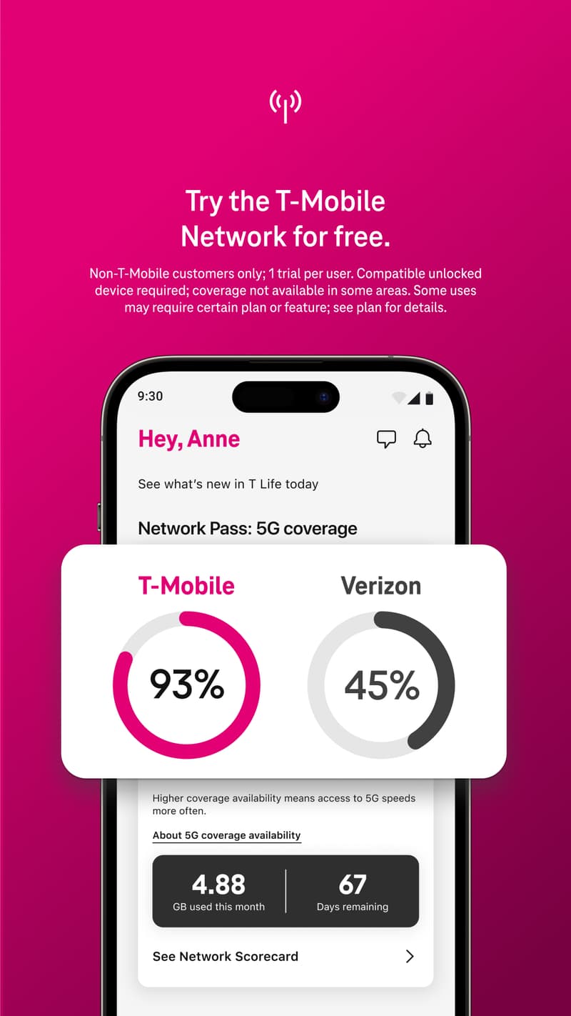 T-Mobile's T-Life app is reportedly experiencing issues, causing disruptions for some users. image 3