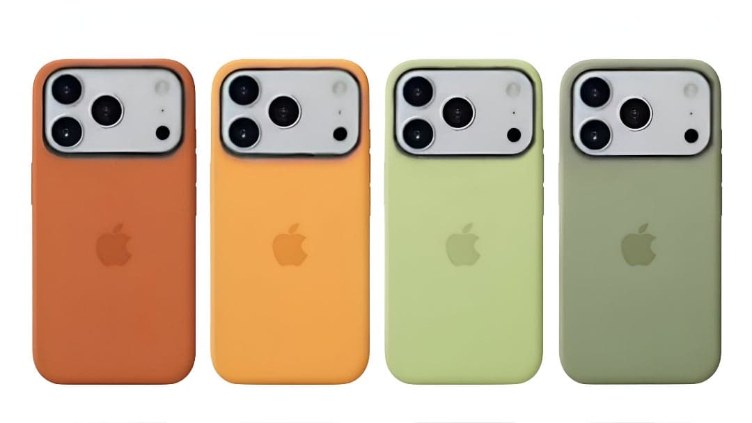 Images have leaked showing the potential colors for the iPhone 17's new "Liquid Glass" cases.