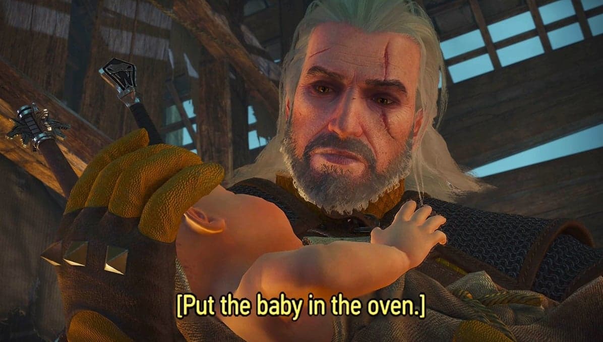 Witcher 3 Cut A Feature Because NPCs Kept Dropping Babies - Kotaku image 2