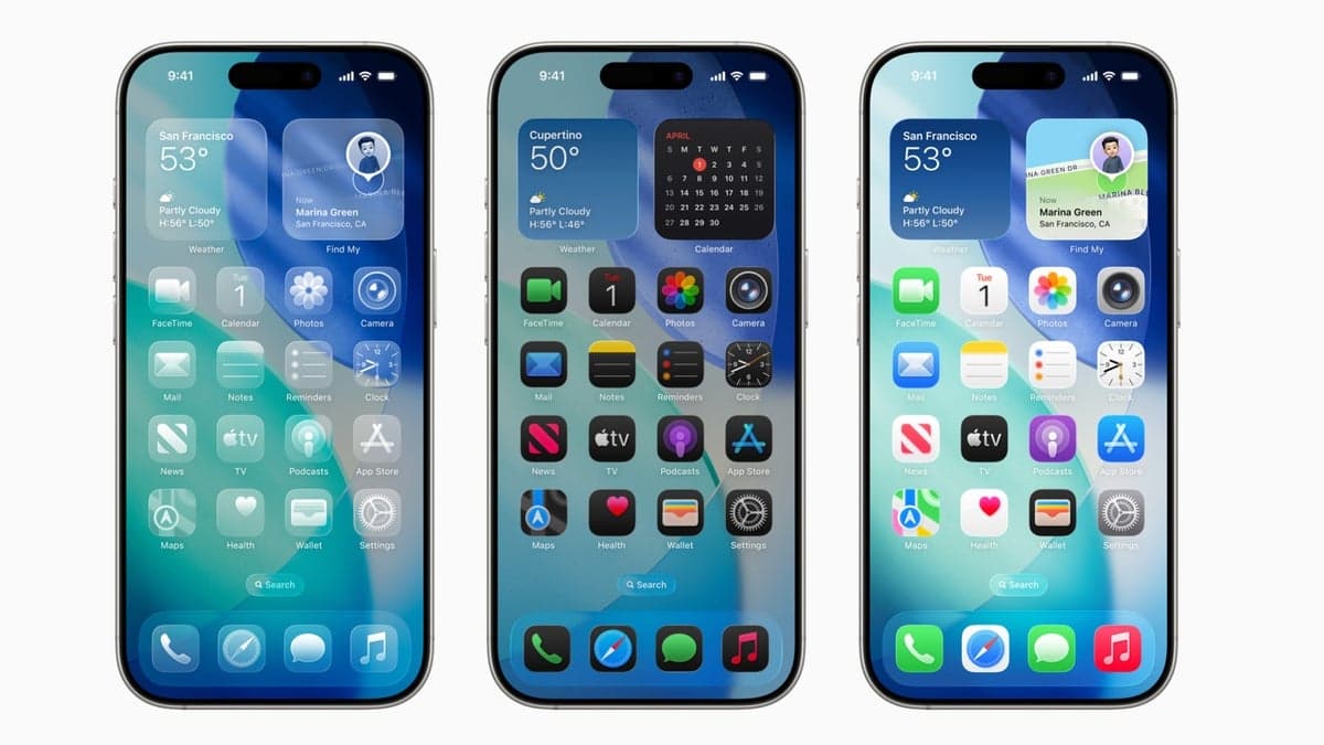 Apple has updated two more of its apps with a Liquid Glass design.