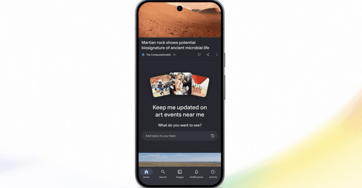Google Discover is getting an AI chatbot-tuned feed - The Verge
