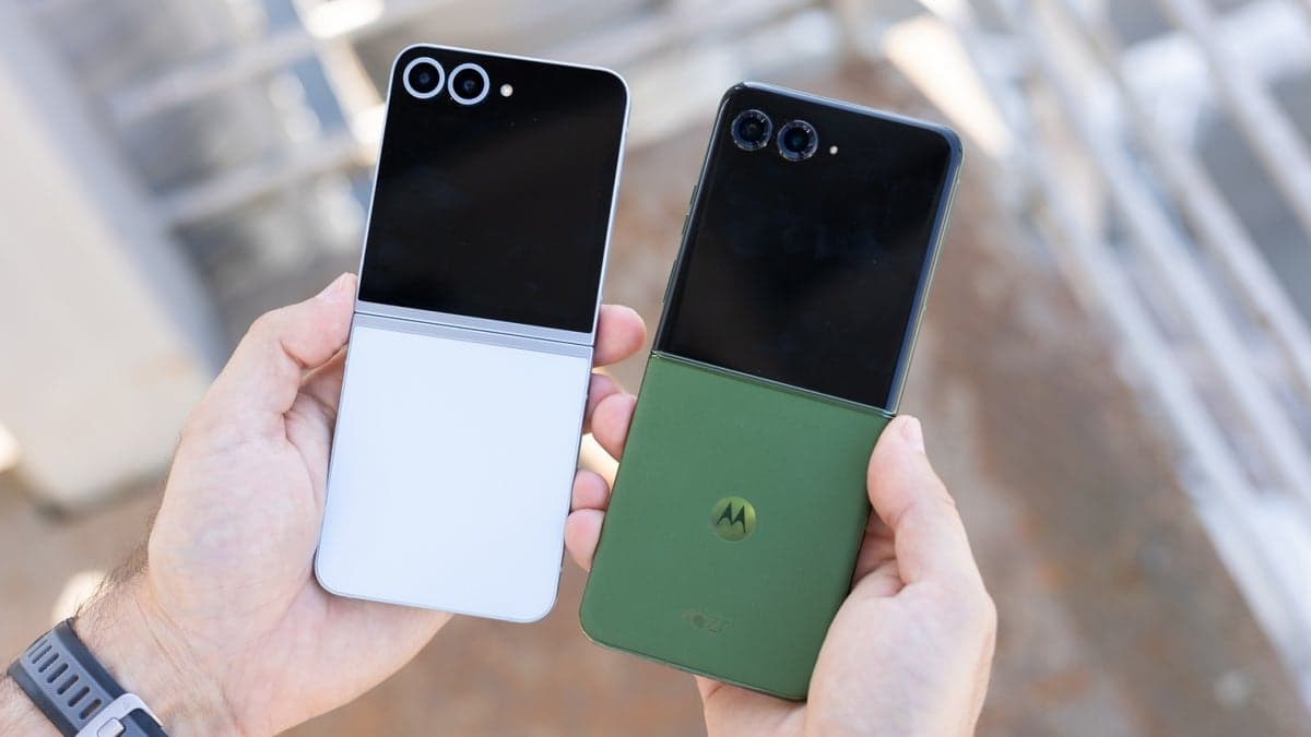 A new report indicates Samsung's foldable phone market share is facing increasing competition from Motorola and Google.