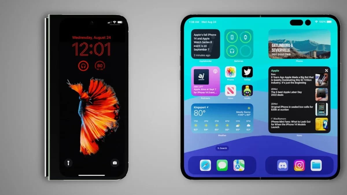 A foldable iPhone could be priced higher than Samsung's Galaxy Z Fold 7.