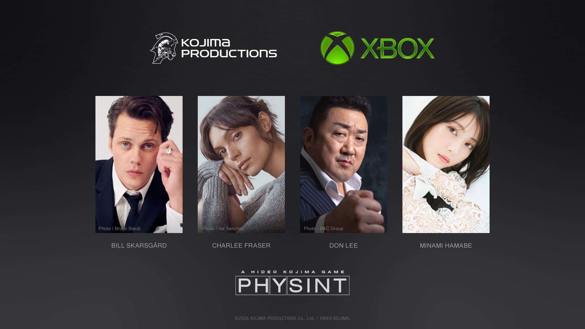Tokyo Game Show 2026: Bill Skarsgård Cast as Lead Role in PHYSINT - XBOX Wire