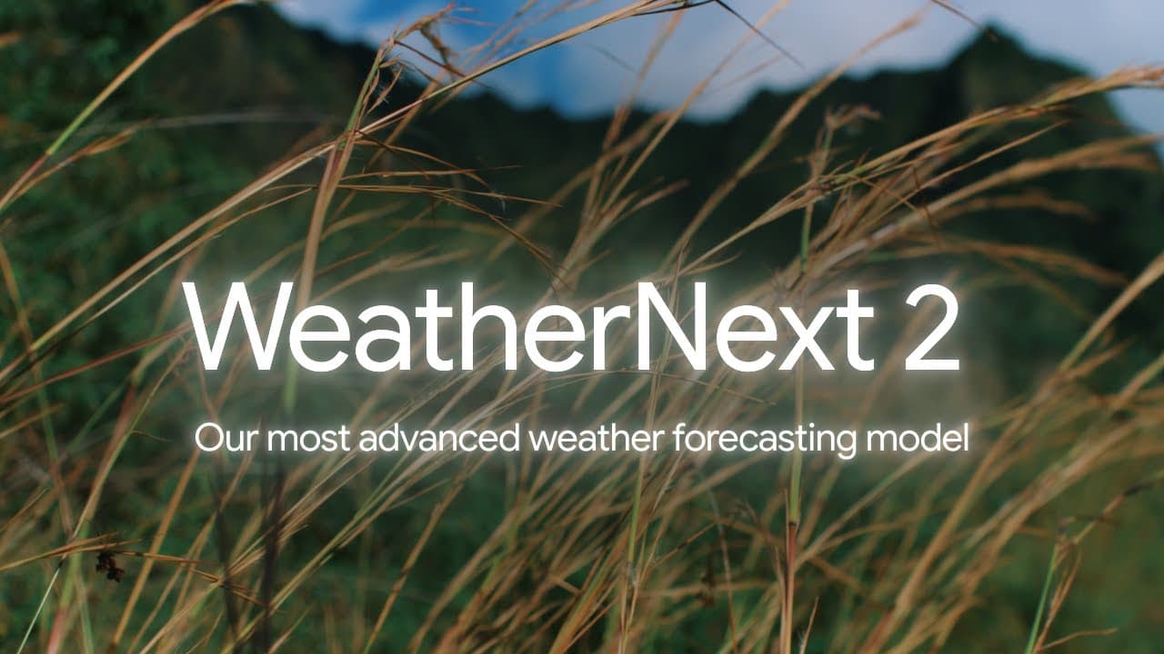 Google has launched WeatherNext 2, an improved AI weather forecasting tool. image 2