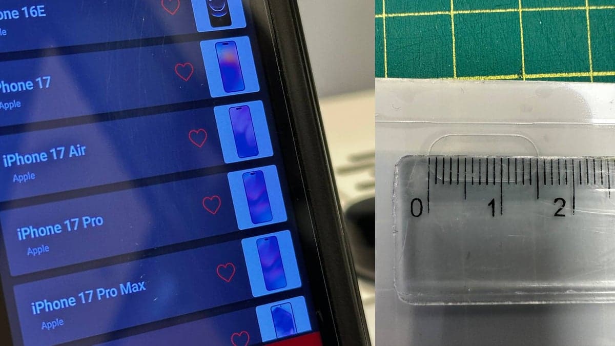 Leaked images suggest the iPhone 17 Pro will have a significant design overhaul that goes beyond just the camera area.