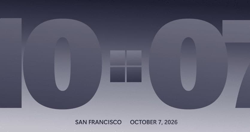 Microsoft announces Windows and Surface event for October 7th - The Verge