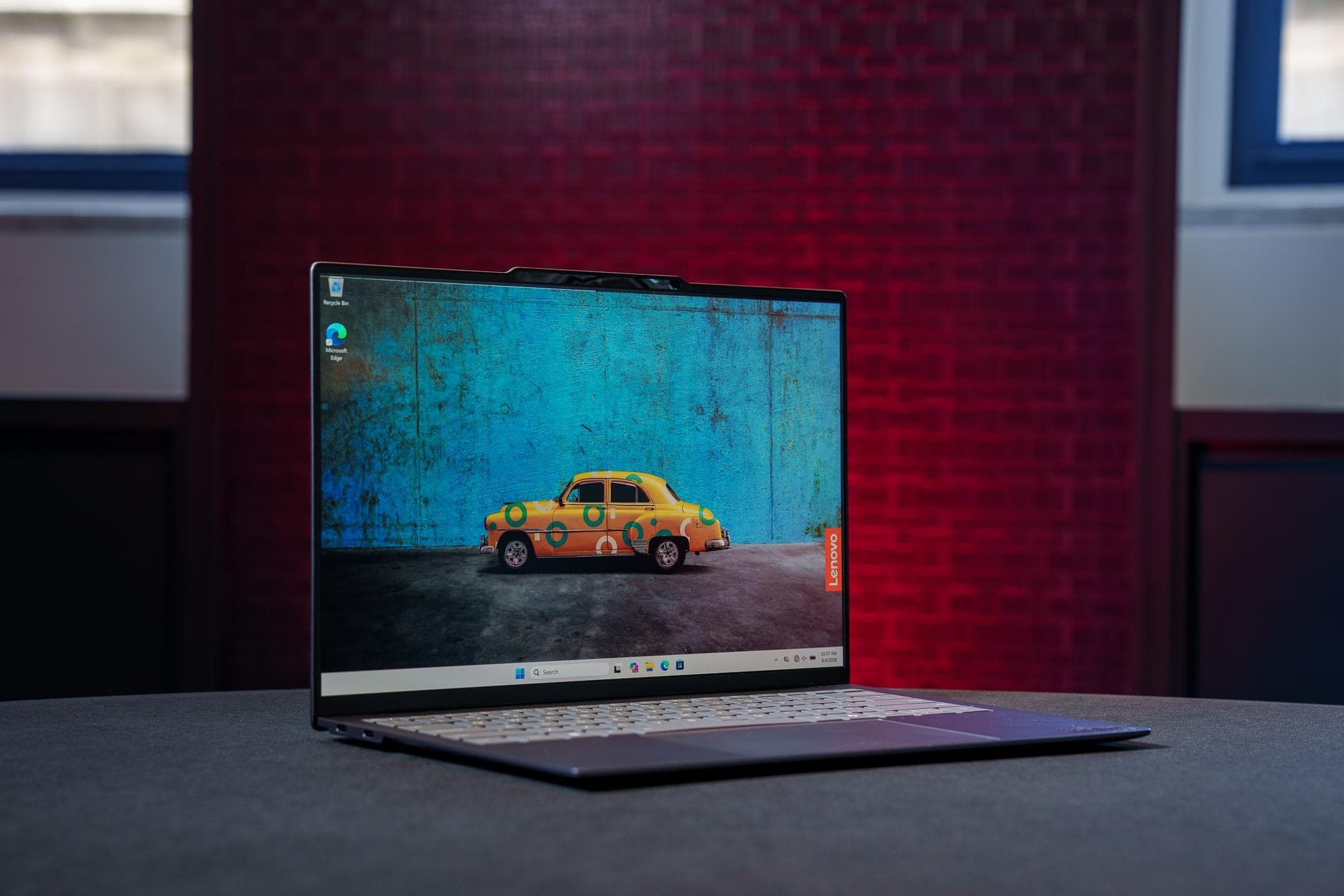This ultra-thin Lenovo laptop concept uses solid-state cooling - The Verge image 3