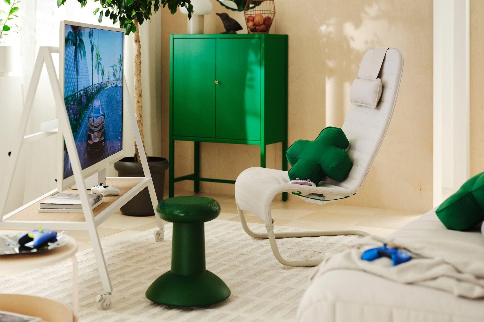 Ikea’s Xbox collection includes a giant thumbstick stool - The Verge image 3