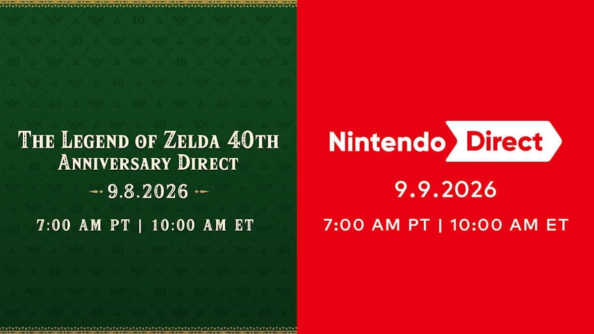 The Legend of Zelda 40th Anniversary Direct 9.8.2026 and Nintendo Direct 9.9.2026 - nintendo.com image 2