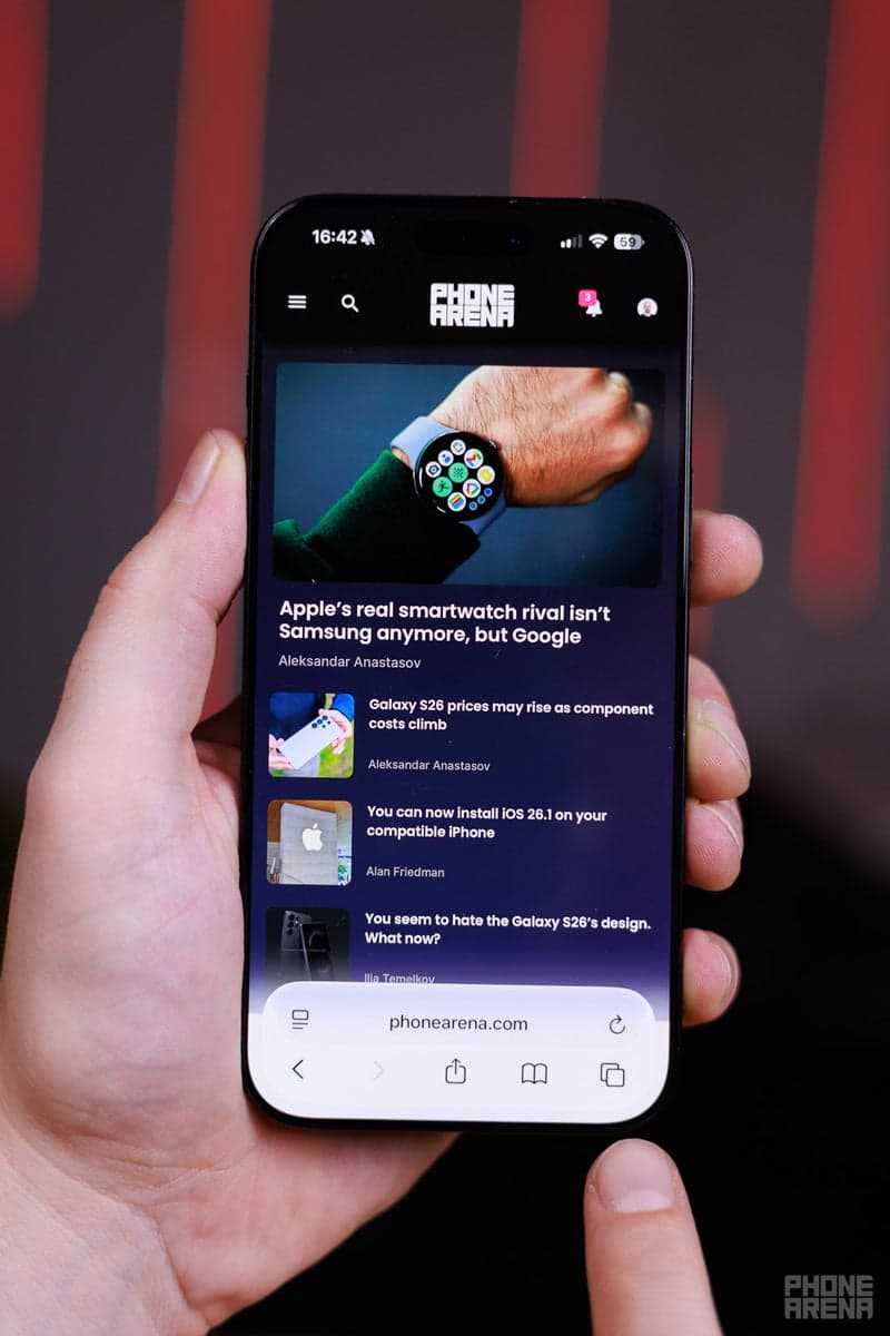 The latest iOS Safari has issues, but some can be resolved. image 2