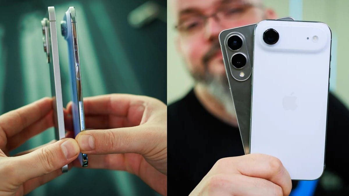 A future iPhone Air competitor is rumored to have a large screen, impressive zoom capabilities, and a big battery.