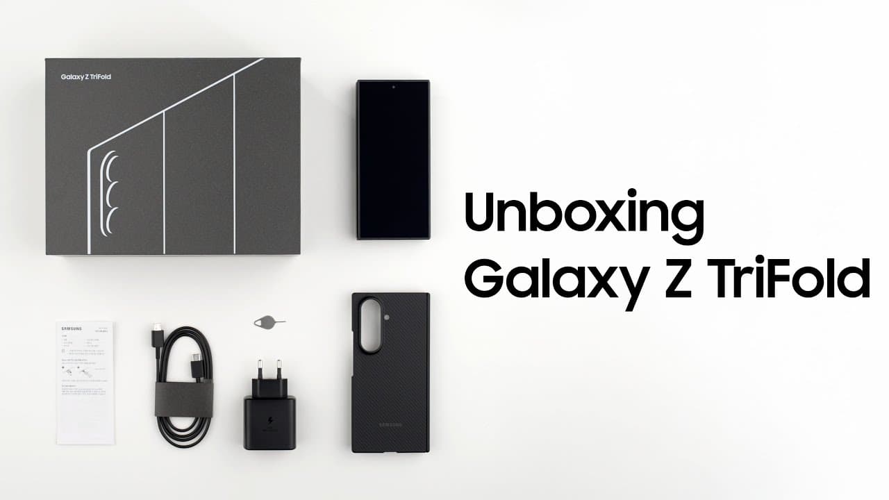 A video showcasing Samsung's Galaxy Z TriFold phone has been released. image 2