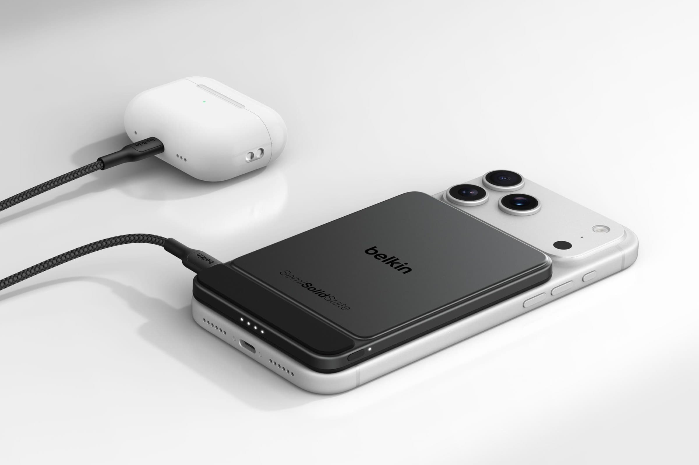 Belkin introduces its first longer-lasting semi-solid-state power banks - The Verge image 5