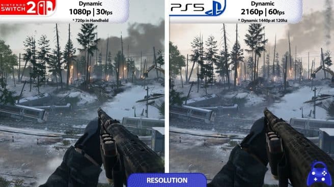 Video: Call of Duty: Modern Warfare 4 Nintendo Switch 2 vs. PS5 comparison - Nintendo Everything image 2
