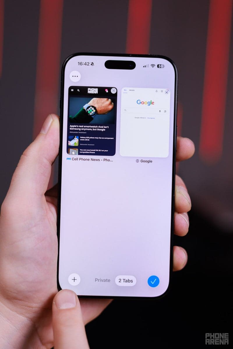 The latest iOS Safari has issues, but some can be resolved. image 3