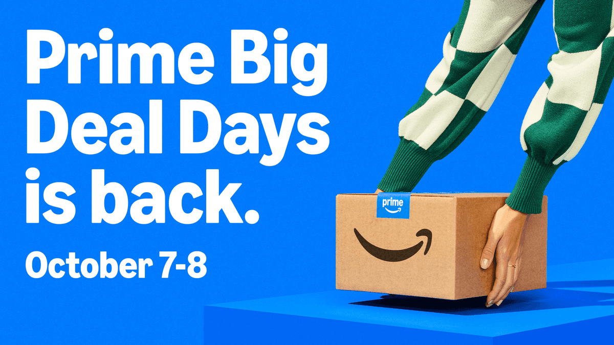 Amazon's Prime Big Deal Days sale is happening on October 7th and 8th.