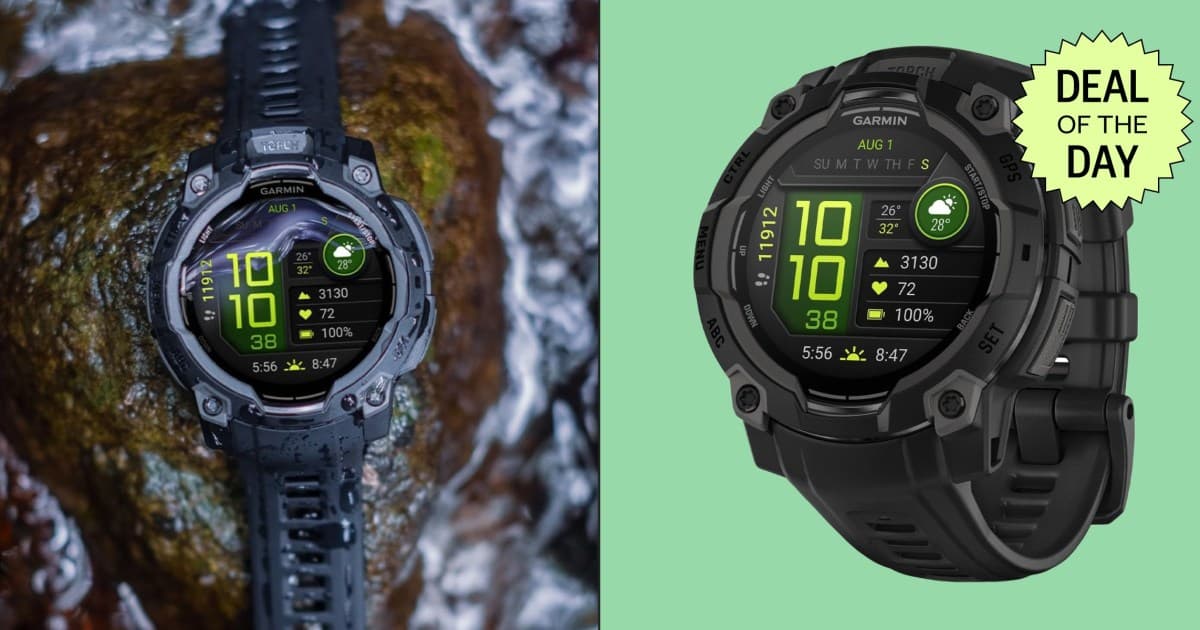 The Garmin Instinct 3 gets 18 days of battery on a single charge — it’s $150 off right now (and it’s lowest price ever) - NBC News