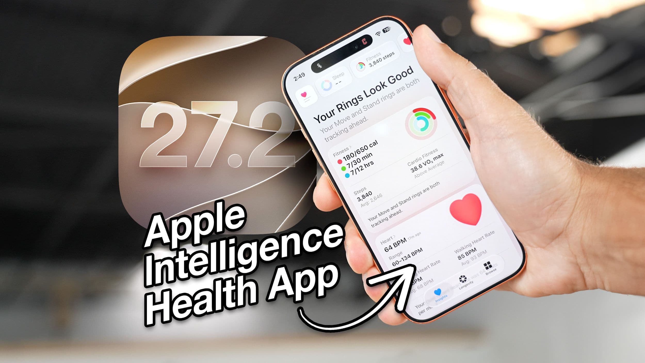 Hands-On With the Redesigned Health App in the iOS 27.2 Beta - MacRumors