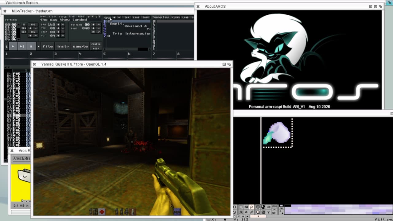 Amiga-Inspired AROS Goes Bare Metal On Raspberry Pi - Hackaday
