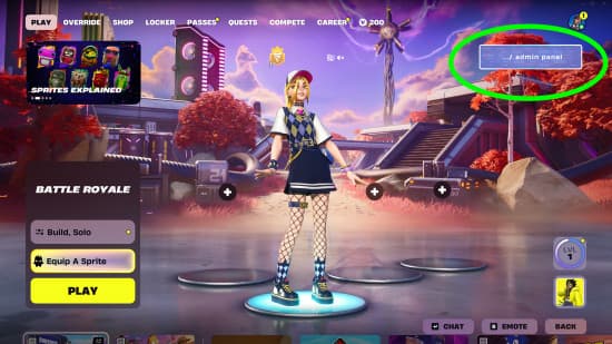 All Fortnite admin panel codes for lobby hack - PCGamesN image 5