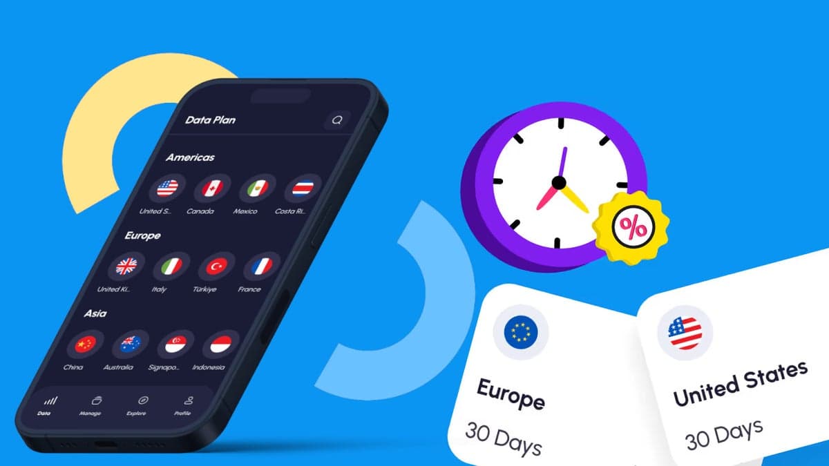 Nomad eSIMs are currently discounted for future activation, making now a good time to buy one for holiday travel.