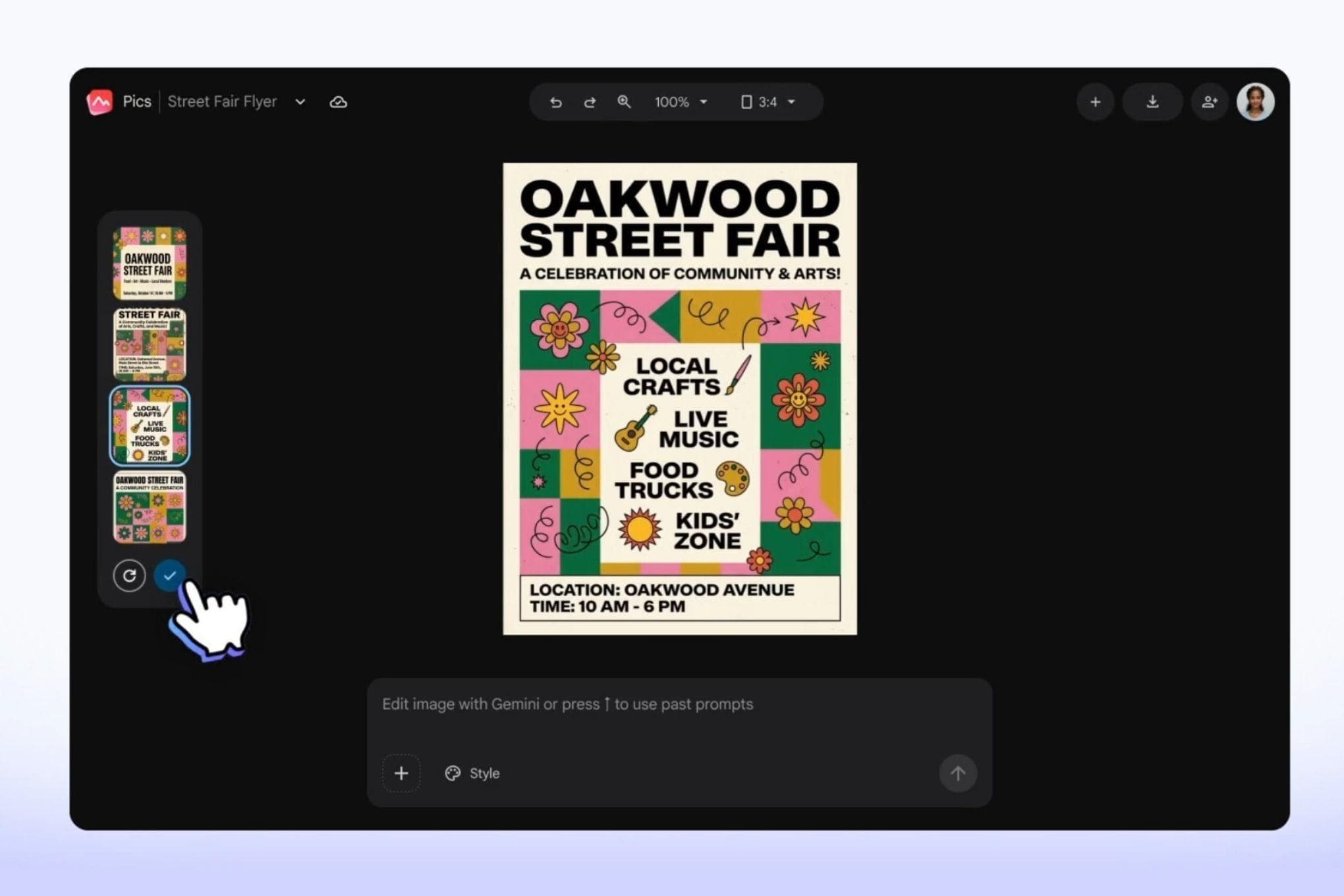 Google Pics is like Canva, but with even more AI - The Verge image 3